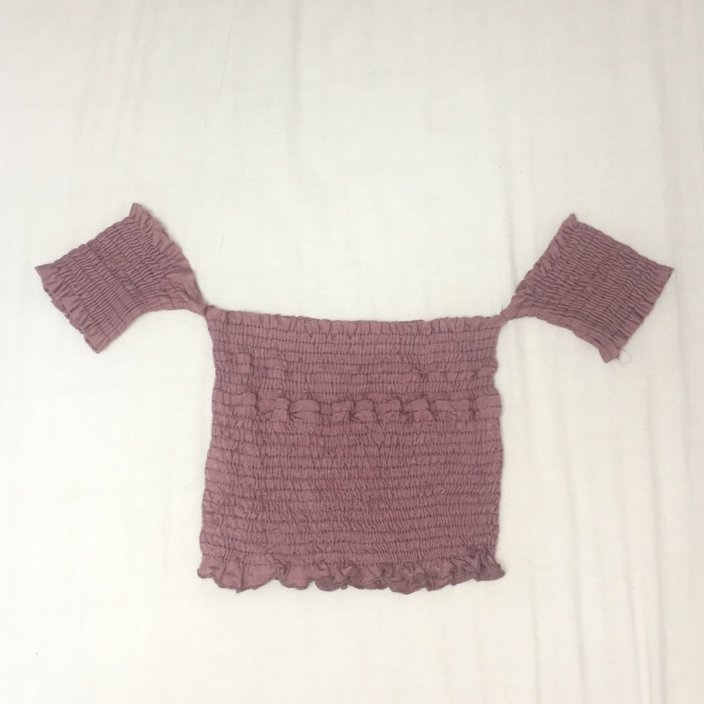 Off the shoulder Crop Top